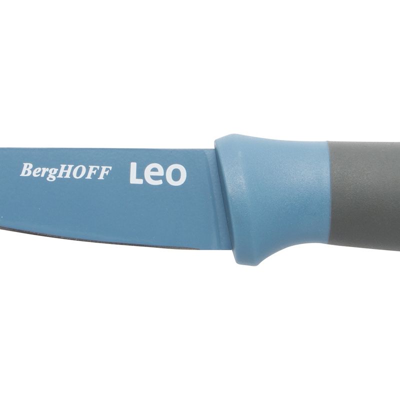 BergHOFF Leo 4Pc Kitchen Knife Set, Stainless Steel, Sharp Blade, Blue, 3 of 17