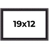 PosterPalooza | Antique Red Picture Frame - UV Acrylic, Backing Board, Hanging Hardware Included - 2 of 4
