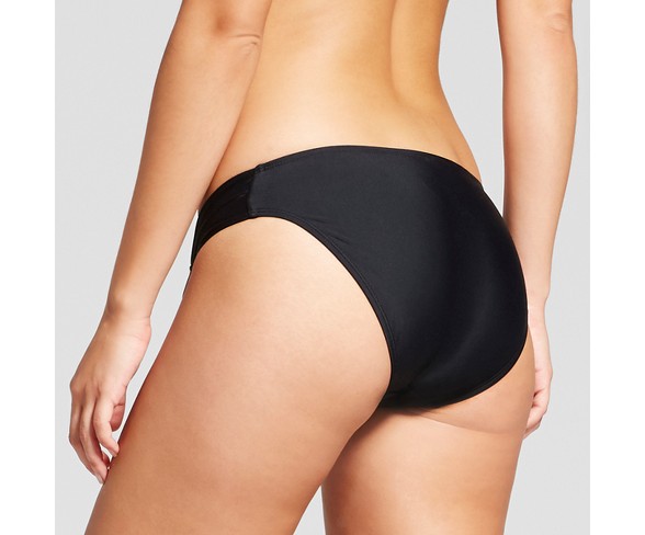 Women's Loop Tab Bikini Bottom - Xhilaration&#153; Black XS