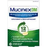  Mucinex DM 12 Hour Cough Medicine - Tablets