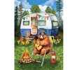 Briarwood Lane Summer House Flag 40x28 For Outdoor Camping Bear For Summer House Flag - 3 of 4
