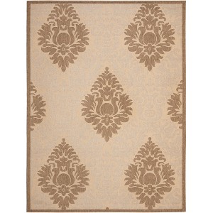 Courtyard CY2714 UV & Stain Resistant Non-Shedding Power Loomed Indoor/Outdoor Rugs - Safavieh - 1 of 4