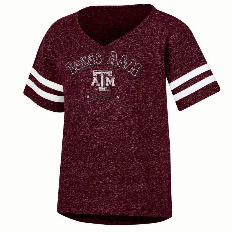 NCAA Texas A&#38;M Aggies Girls&#39; Tape T-Shirt, 1 of 4