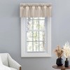 Grasscloth Lined Valance w/3" Rod Pocket - 4 of 4