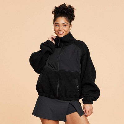 Blogilates Women's Campfire Fleece Full Zip Jacket