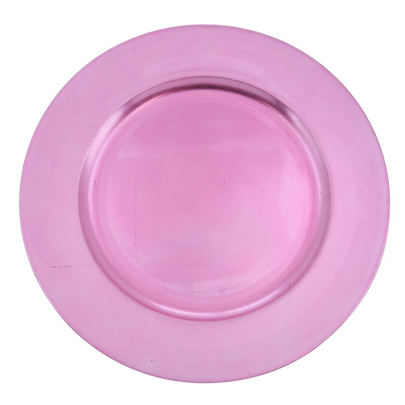 Saro Lifestyle Classic Solid Color Charger Plates, 2 of 5