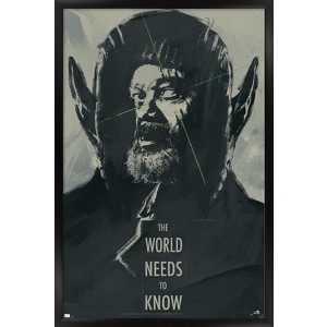 Trends International Marvel Secret Invasion - Nick Fury The World Needs To Know Framed Wall Poster Prints - 1 of 4