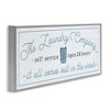 Stupell Industries Laundry Company All Comes Out In Wash, 24" x 10" - 3 of 4