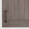 Sumner Street Home Hardware 10pk 4-1/4" Mason Pulls Oil Rubbed Bronze: Zinc Cabinet Knobs, 4.25 in Center, Brown Finish - 4 of 4