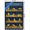 Trends International Lucia Heffernan Art - Yoga Chicks Framed Wall Poster Prints - 3 of 4