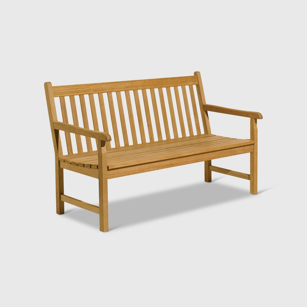 5′ Classic Bench Natural – Oxford Garden  – For the Patio​