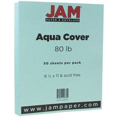 Jam Paper 110 Lb. Cardstock Paper 8.5 X 11 Sapphire Blue Stardream 50  Sheets/pack (173sd8511si285) : Target