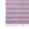 50"x60" Himaya Throw Blanket Purple - Jungalow by Justina Blakeney: Bohemian Style, Woven Acrylic Polyester Mix with Tassels - 2 of 3