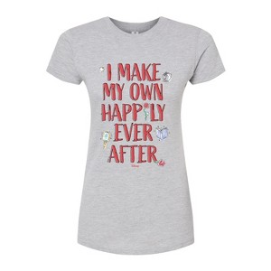 Women's - Disney - Happily Ever After Belle Fitted Graphic T-Shirt - 1 of 2
