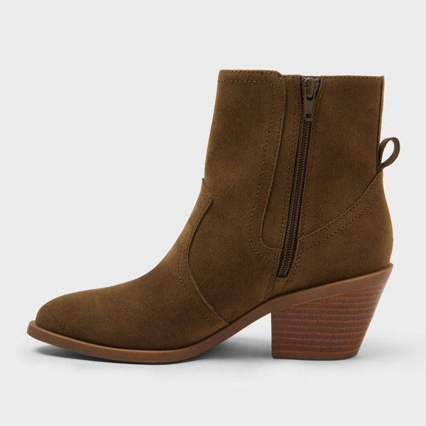 Botines de mujer Minette Mindy - Universal Thread™ color verde oliva 2