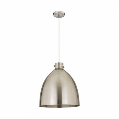Newton Bell - 1 Light Pendant In Industrial Style-19.63 Inches Tall and 18 Inches Wide