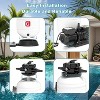Pool Sand Filter Pump,Sand Filter With Pool Pump, 6-Way Valve, Swimming Pool Filtration Equipment - 4 of 4