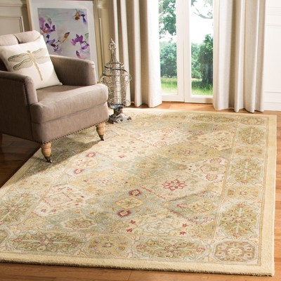 Heritage HG512 Handmade Area Rug - 4'x6' - Multi/Ivory - Safavieh