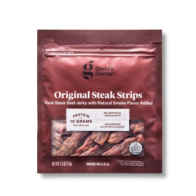 Original Steak Strips Beef Jerky - 2.5oz - Good & Gather™