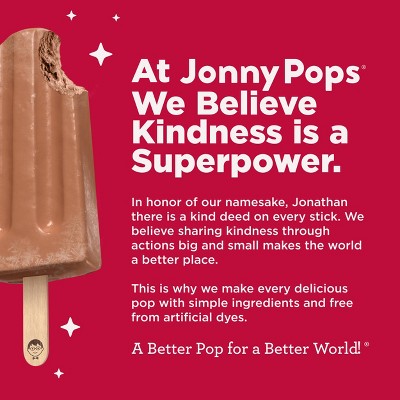 JonnyPops Chocolate Fudge Cream Minis Frozen Pops - 6.72 fl oz/6ct