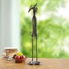 SPI Home Virtuoso Violinist Metal Sculpture – 39" Tall Bronze Musician Figure for Artistic Home, Studio, or Office Display - 4 of 4
