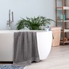 PiccoCasa Soft 100% Combed Cotton 600 GSM Highly Absorbent for Bathroom Shower Hand Towel Set - 2 of 4