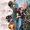 Pre-Lit Slim Aspen Fir Artificial Christmas Tree | 200 UL Clear Lights, Metal Stand, 5-Yr Warranty - 3 of 4