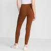 Lands' End Women's Starfish Mid Rise Knit Leggings - 2 of 4