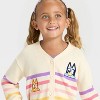 Toddler Girls' Bluey Bingo Cardigan Sweater - Ivory - 2 of 4