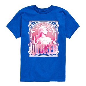 Boys' - Wicked - Glinda Portriat Short Sleeve Graphic T-Shirt - 1 of 4