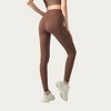 Anna-Kaci Active Women's Seamless High Waist Compression Leggings with Smooth Sculpting Fit and Stretch Fabric - 4 of 4