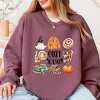 Cozy Season Watercolor Icons -  Womens Sweatshirt - 3 of 4