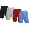 JumpStart Men's 4-Pack Moisture Wicking Performance Active Mesh Shorts - 2 of 4