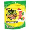 SOUR PATCH KIDS Christmas Red & Green Gummy Ornaments Stand-Up Bag Candy Stocking Stuffers - 10oz - 2 of 4