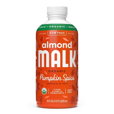 MALK Organics Pumpkin Spice Organic Almond Milk - 28 fl oz