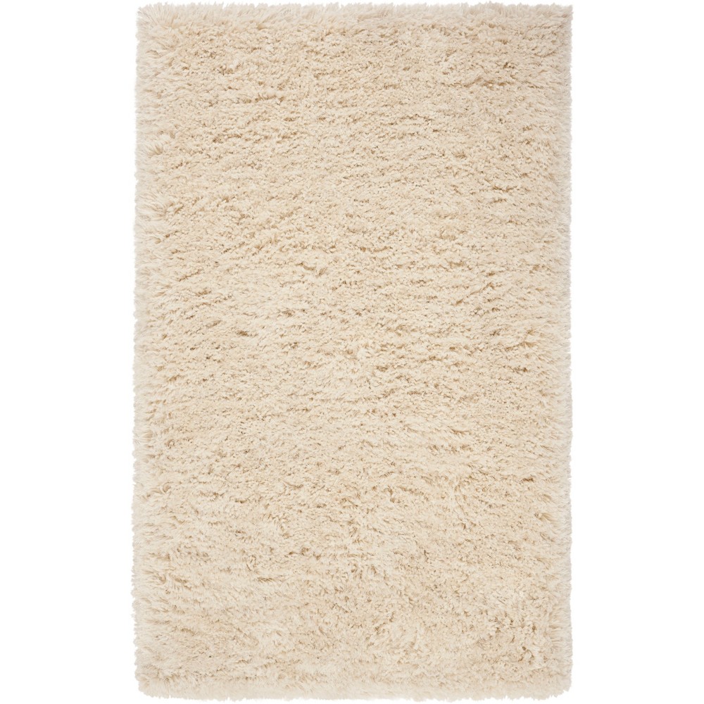 3'x5' Annmarie Solid Tufted Rug Champagne - Safavieh