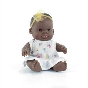 Miniland My Friends & Me Baby Doll, African Girl, 8-1/4" (Bag) - 1 of 4