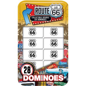 MasterPieces Officially Licensed Route 66 - 28 Dominoes Game for Families - 1 of 4