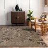 Braided Jute Handwoven Reversible Indoor Outdoor Area Rug by Blue Nile Mills - 2 of 4