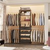 Aheaplus 4-9Ft Closet Storage with 4 Wooden Drawers and 4 Rods - 2 of 4