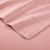 Pointehaven 180 GSM Brushed Cotton Solid Soft Flannel Deep Pocket Oversized Sheet Set - 4 of 4