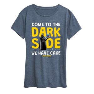 Women's - Star Wars - Come To The Dark Side Short Sleeve Graphic T-Shirt - 1 of 4