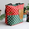 Slickblue Cute Bear Hand-Appliqued Tote Bag for Kids —Multi Color & Sizes, Shoulder Strap, Interior Pocket - 2 of 3