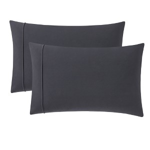 Solid Flannel Pillowcases (Set of 2), Ultra Soft by Sweet Home Collection® - 1 of 4