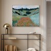 Art Remedy Claude Monet - Poppy Field in a hollow near Giverny Classic Monet Art Prints Framed - 2 of 4