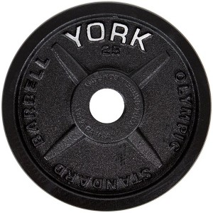 York Barbell Legacy Cast Iron Weight Plate - 1 of 1