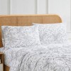 Southshore Fine Living Winter Brush Collection Set of 2 Pillowcases, ultra-soft easy care microfiber - 2 of 4