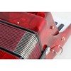 Hohner 72 Bass Entry Level Piano Accordion Level 3 Red 194744353789 - 3 of 3