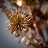 22"H Sullivans Burnished Gold Foliage Wreath, Gold - 2 of 3