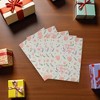 Unique Bargains Gift Wrap Paper White Kraft 27.56" x 19.69" 5 Pcs - 2 of 4
